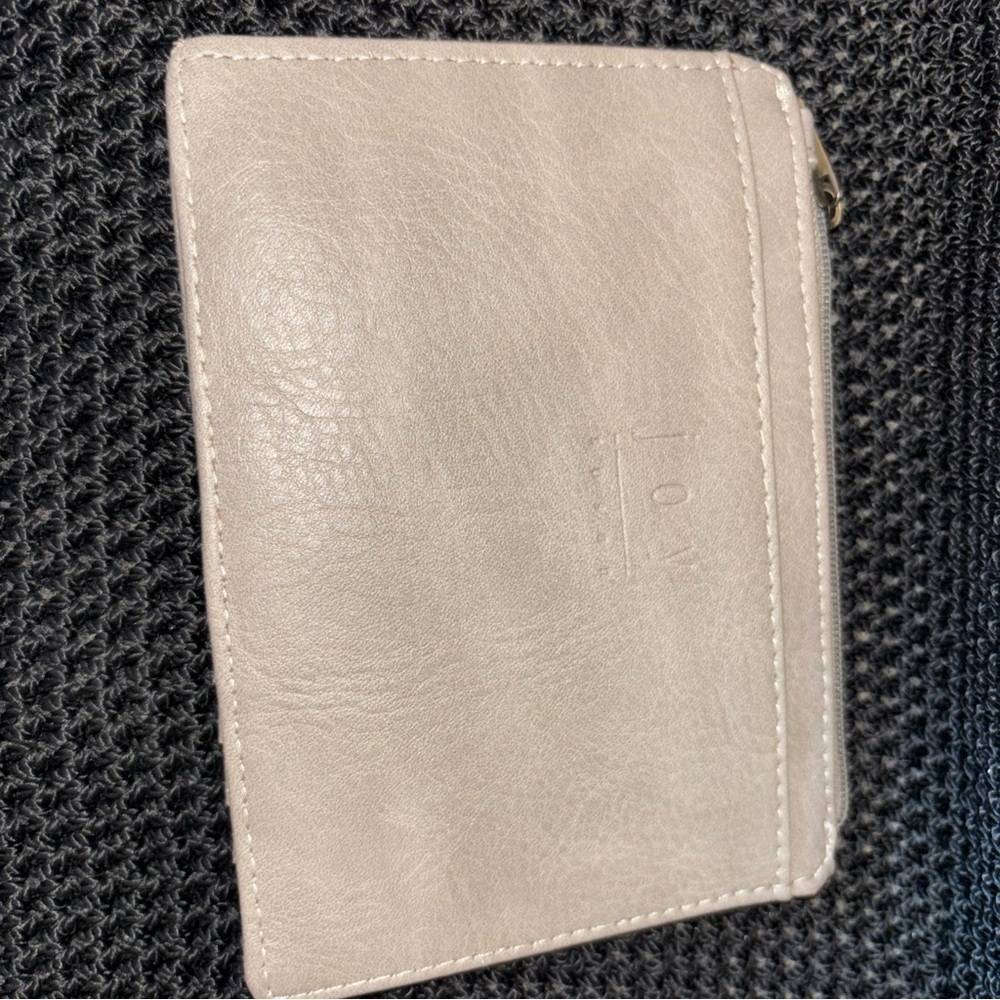 Joy Susan Y2K ID Cardholder wallet, zipper pouch with additional side pouch